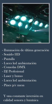 Sonido e iluminación HD